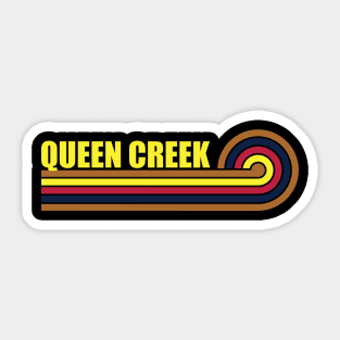 Queen Creek Arizona horizontal sunset 2 Sticker